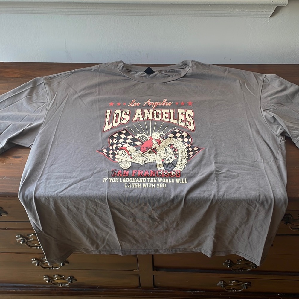 Los Angeles Gray T-shirt ‼️